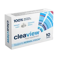 Cleaview — kartonik, 10 kapsułek